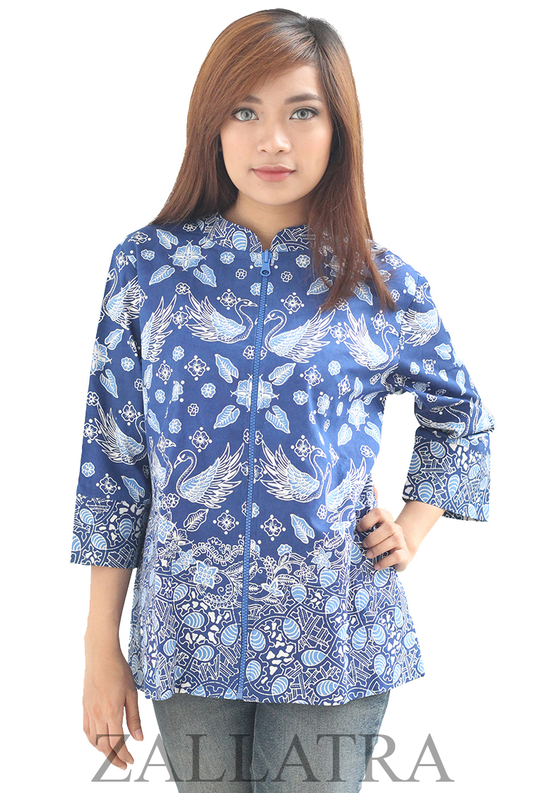 Model Baju Batik Wanita Cap Asli Jambi Berkualitas 
